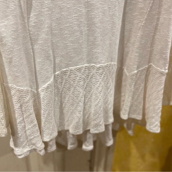 Style & Co Lace Hem Tunic Sweater Size Large - Picture 3 of 5